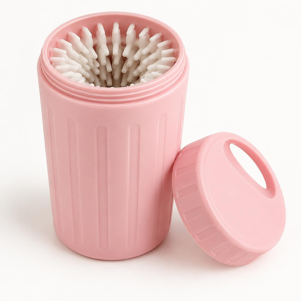 Pink paw cleaner
